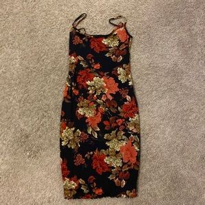 Vintage spaghetti strap dress